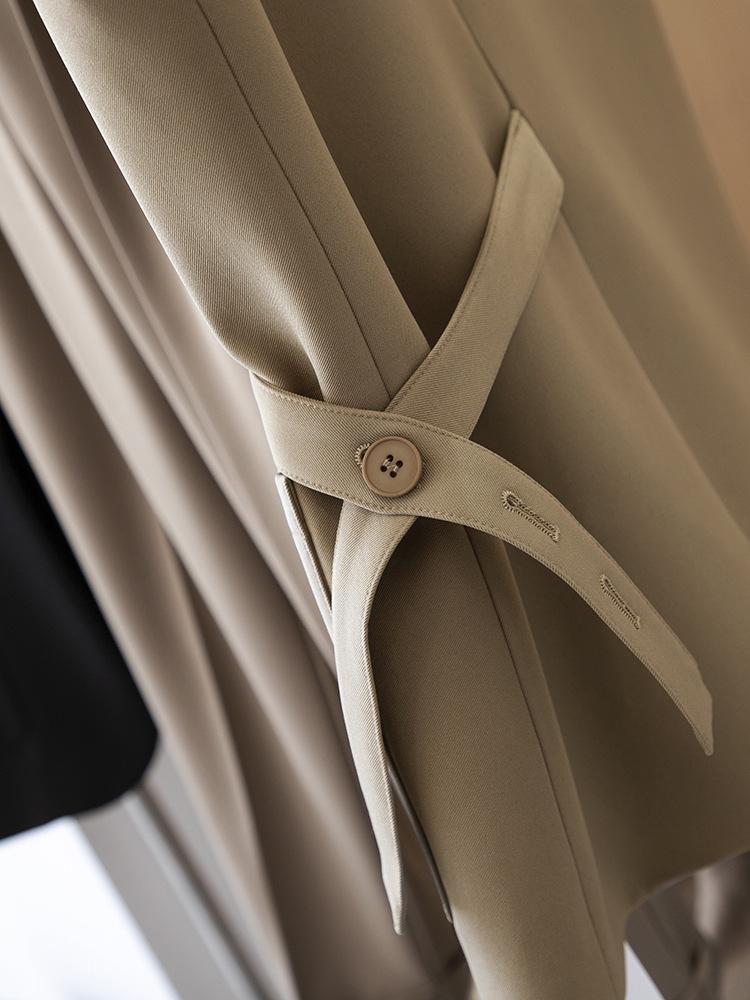 

[В наличии] Жилет-куртка для похудения больших размеров на лето и весну - модный универсальный стиль 5005 5XL кофейный