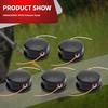 99944200907 5PCS Trimmer Head Compatible with Speed-Feed 400 Trimmer Head SRM-225 SRM-230 SRM-210 String Trimmer Weed Eater Head 99944200902