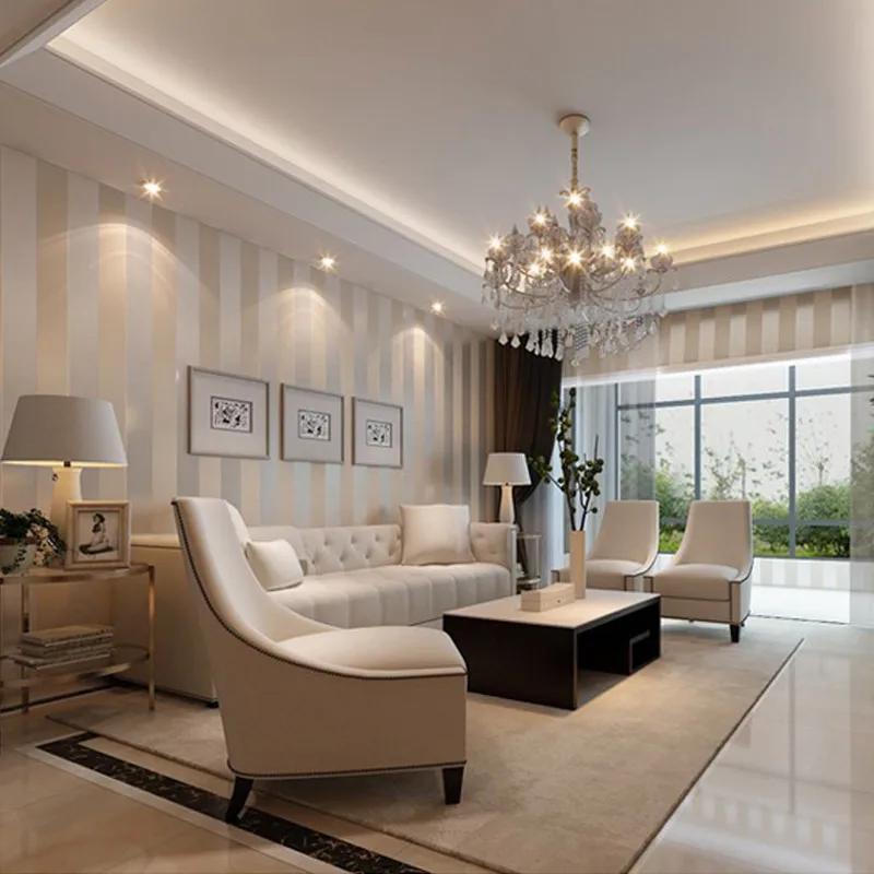 Mildew Resistant 3D Wall Papers Home Decor Solid Color Green Wallpaper Roll for Living Room Bedroom Decoration Mural