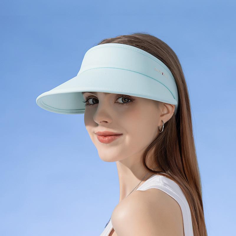 Summer Sun Hat For Women With Large Brim And Breathable Ice Silk Fabric For Sun Protection And Casual Wear