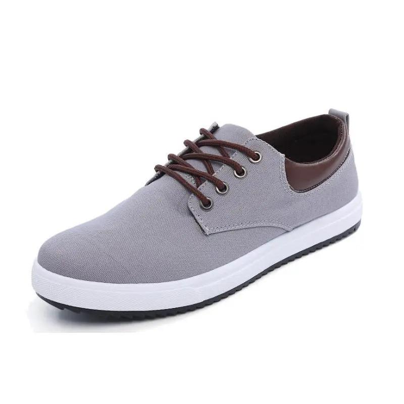 New arrival of spring summer comfortable casual shoes canvas shoes men men's lace up the fashion  Flats shoe