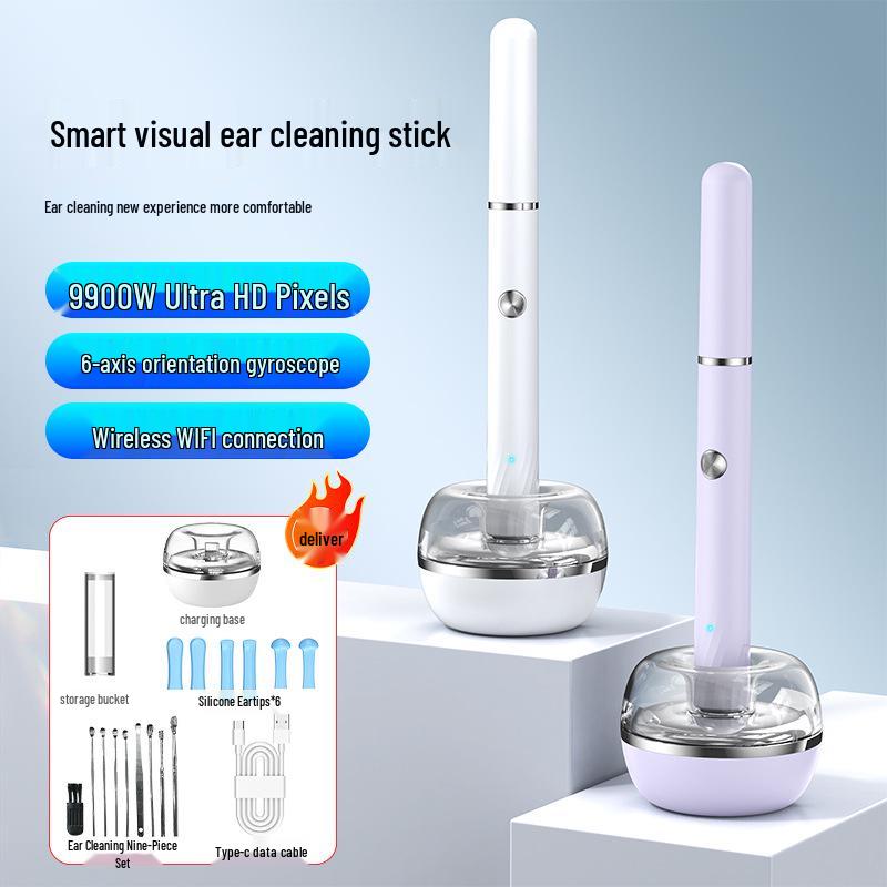Умная беспроводная HD-камера Инструмент для чистки ушей
