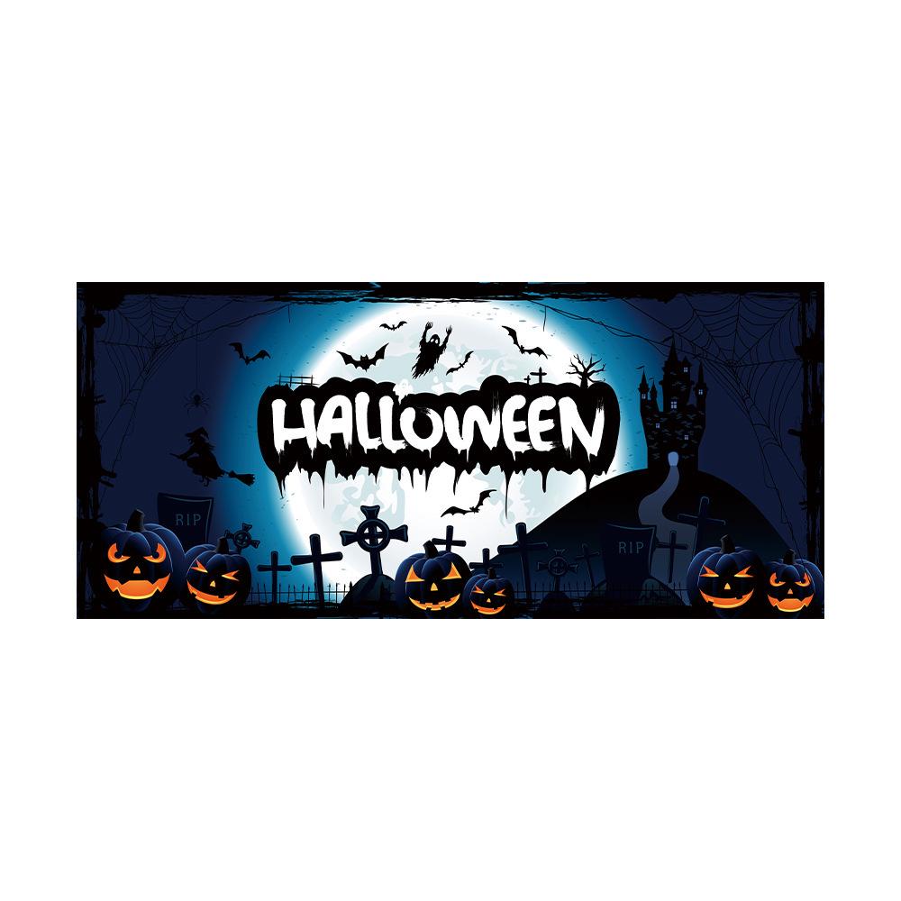 Skull Dance Day of the Dead Garage Door Backdrop - Party Atmosphere Hanging Cloth