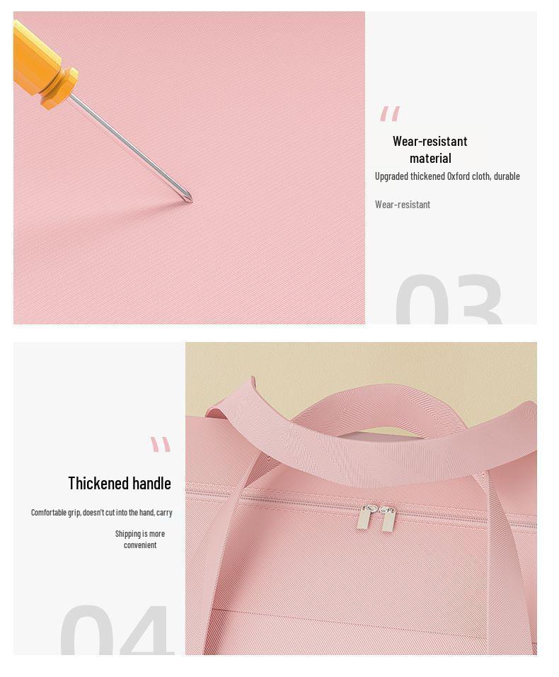 Torba podróżna i ciążowa o dużej pojemności, składana, na krótkie wyjazdy