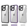 Custodia Trasparente di Lusso in Acrilico per IPhone 16 15 14 13 12 11XS XS Max XR  8 7 Antiurto Ultra Sottile Protettore Copertura a Protezione Totale