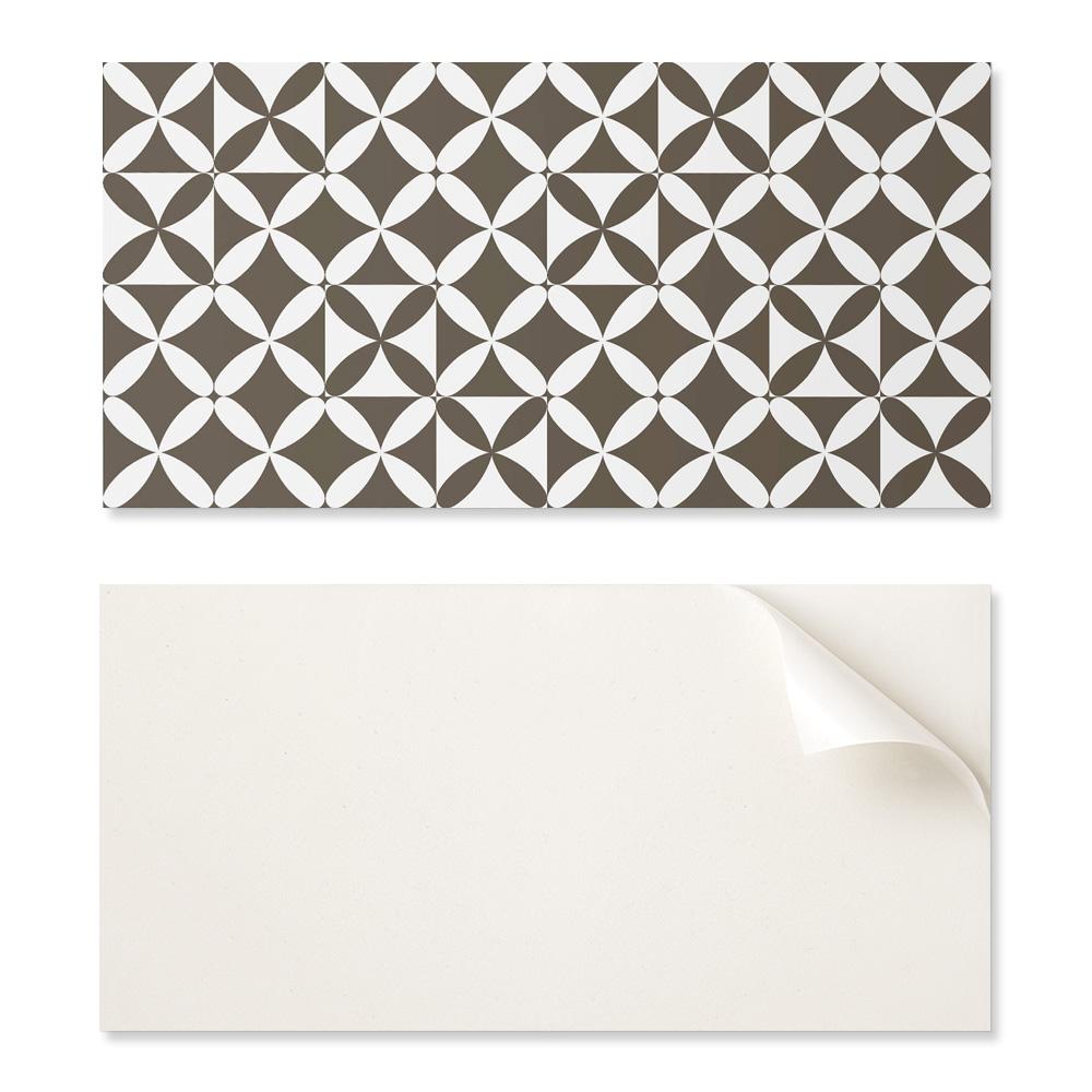 Adhesive Decorative Panel for Quick Wall Transformation 120x60 cm Abstract Geometric Pattern