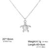Sea Turtle Pendant Necklaces for Women Stainless Steel Gold Color Animal Jewelry 2026 Trend Necklace Birthday Gift Wholesale New