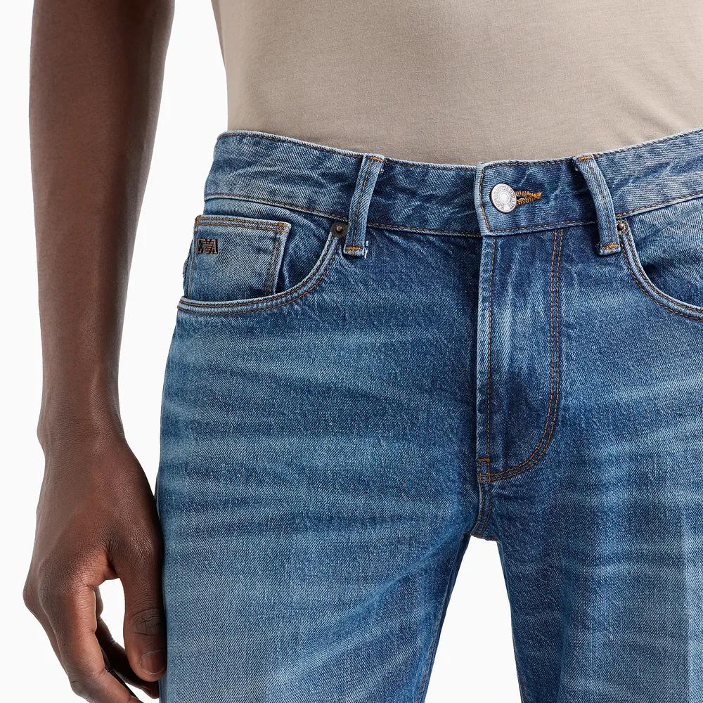 Emporio Armani SS24 Jeans Men's Dark Blue 6D1J06-1D97Z-0941