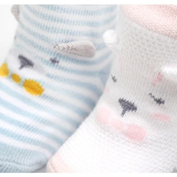 Hi Baby Club Boys' Cartoon Animal 2 & Smile Puppy & Cute Socks Set 4, korejských kojeneckých výrobků