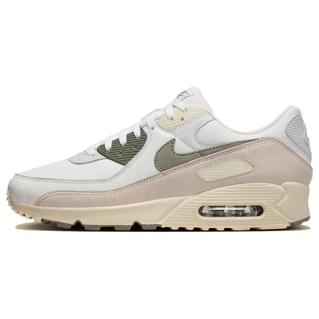

Nike Air Max 90 SE White Dark Stucco Men Sneakers Summit-White Phantom FZ5159-100 44