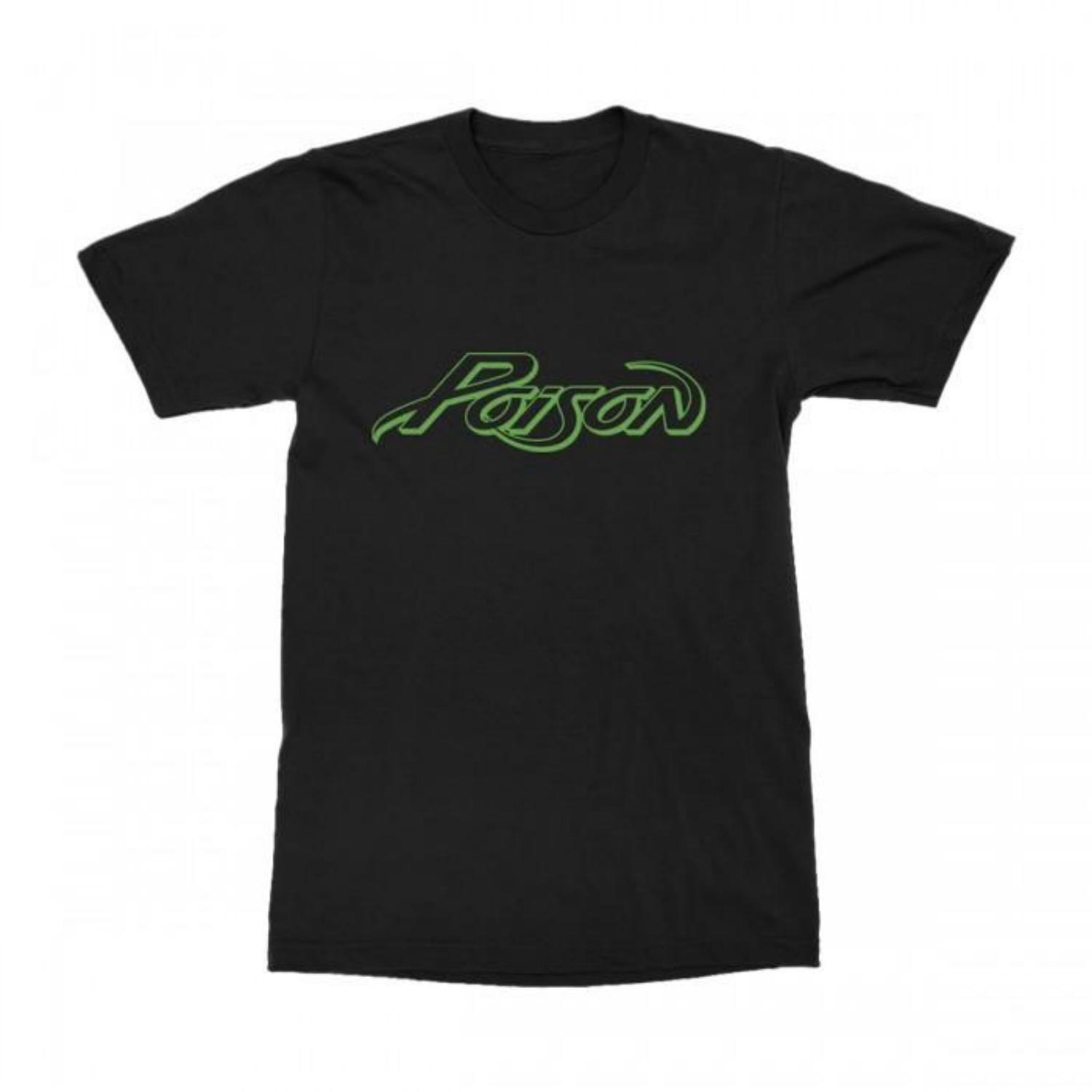 

Poison Unisex Adult Vintage Logo T-Shirt S чёрный