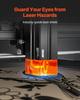 Laser Engraver Laser Engraving Machine 20W Compressed Spot Eye Protection