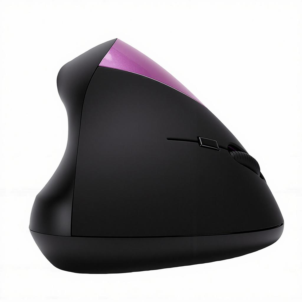 Wireless Vertical Mouse 2.4GHz Rechargeable 6 Buttons 800 1200 1600 DPI Optical Ergonomic Mouse for PC Laptop Computer