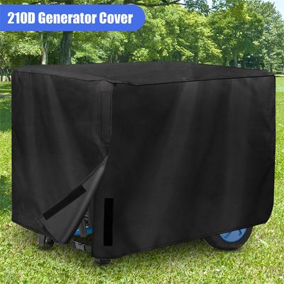 Funda para Generador Impermeable Resistente Engrosada Tela Oxford 210D Funda Universal para Generador Para Generadores Portátiles Universales