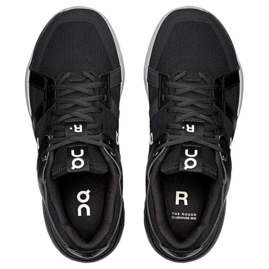 ON The Roger Clubhouse Pro Black Glacier Men Sneakers 3MD30030777