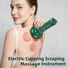 3-In-1 Electric Massage Meridian Brush Adjustable Abdominal and Back Massager Guasha Scraping
