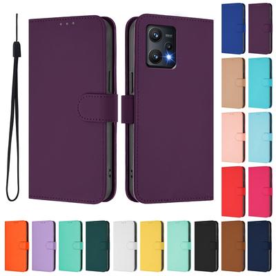 Custodia Realme9 5G per Realme 9 5G, custodia a libro in pelle con cerniera, custodia protettiva per Realme9 5G, custodia a libro in tinta unita.