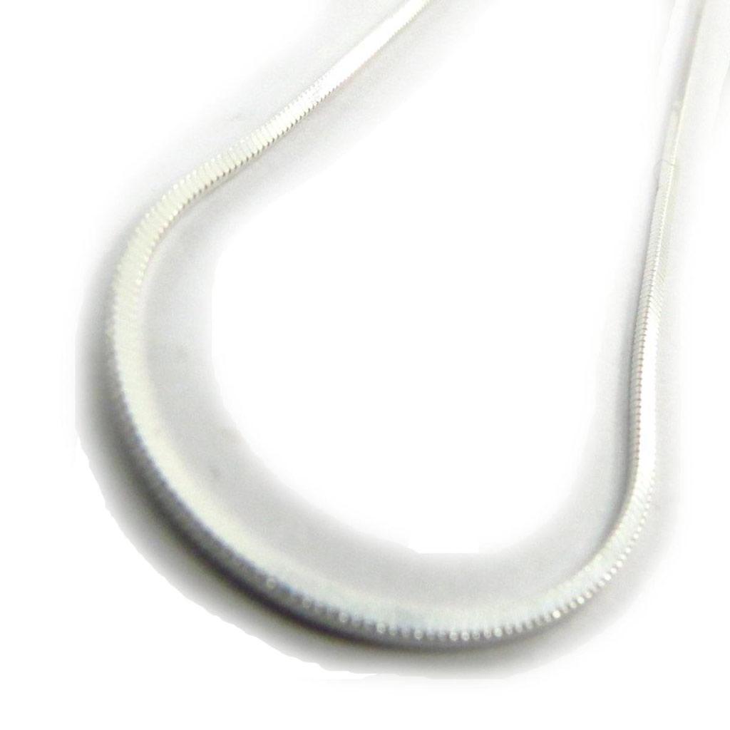 

Les Trésors De Lily [C7299] - Серебряная цепочка Square Diamond Snake 42 см 1,2 мм