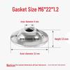 304 Stainless Steel Washer Set: Bowl Mat Gasket, Straw Hat Washer, Horn Foot Cup, Floor Sleeve, Recessed Screw Decoration