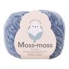 Hamanaka Hand-knitted Yarn Mossmoss Thick COL. 4 Blue 25g Approx. 105m 3905