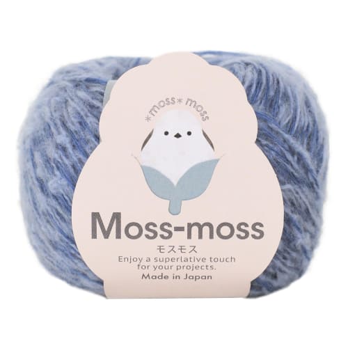 

Пряжа ручной вязки Hamanaka Mossmoss Thick COL. 4 Синий 25 г примерно. 105м 3905