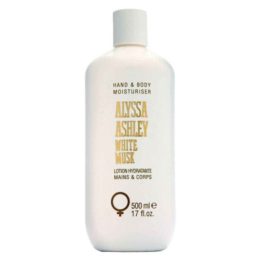Alyssa Ashley White Musk Hand & Body Moisturiser 500 ml W