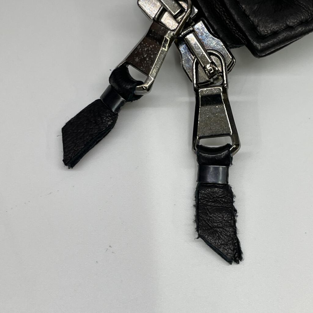 EMMETI BEAMS Exclusive 24-18-0010-309 JURI Black Lambskin Single Rider's Jacket Jacket 48 blackUsed