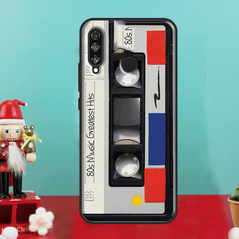 90s Retro Cassette Tape For Huawei Nova Y70 Y90 Y60 Y72 Y61 Y91 12s 12i 11i 7i 8i 9 10 SE P60 Pro P30 P40 Lite Case