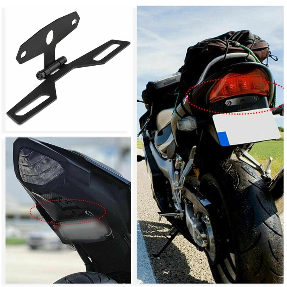 Klapp Kennzeichen Halter Für ATV Für Dirt Bike Motorrad Rücklicht Halter
