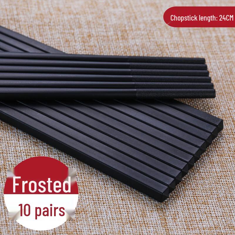 Runzhi Commercial Non-slip Alloy Chopsticks 24cm