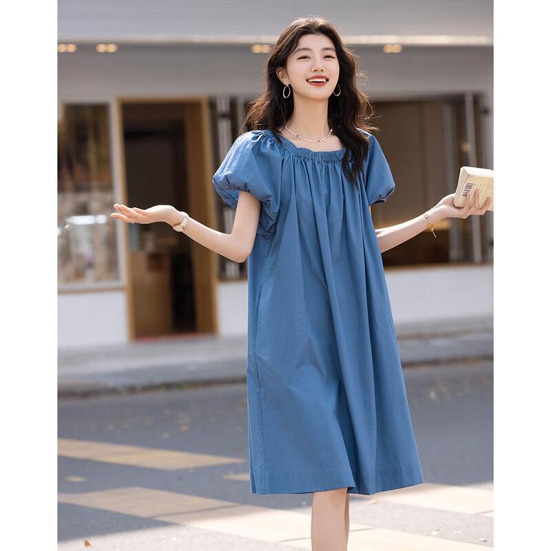 Demana Summer Two-Way Off-Shoulder Cotton Midi Dress