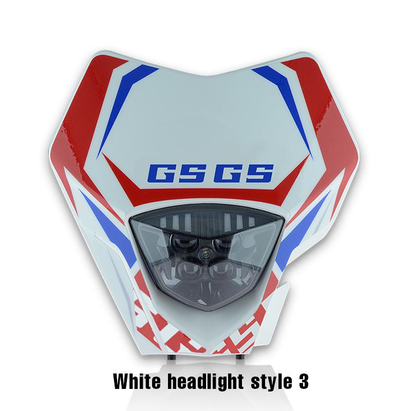 MCHMFG Motorcycle Crystal LED Headlight Headlamp For GASGAS - EC    Enduro Motorcycle