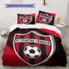 FC Spartak Trnava Pattern Bedding Home Decoration Birthday Gift (1 * duvet cover + 2 * pillowcase, without core)