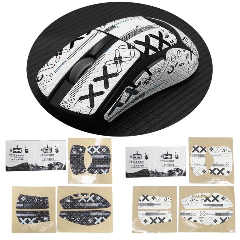 Customs Fit Gaming Mouse Skin AntiSlip Sticker For ROG Keris 2ACE Mouse Prevents Sliding In Intense Battles Office Task