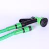 3x Telescopic High-Pressure Water Hose with 8-Function Nozzle for Car Wash and Garden Watering