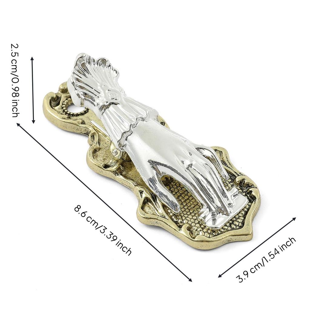 Metal Hand Clip Ornate Page Holder Multi-Use for Flat-Lay Photography, Crafters