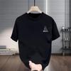 Summer Brand New 100% Cotton Men's Casual Short Sleeved T-shirt