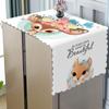 Cartoon Washing Machine Cover Oil Proof Refrigerator Cover Cloth  Double/Single Door Fridge