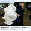 Sun Light UV for Sunny and Rainy Folding 58cm Rib for Commuting and 2026Wpc. Umbrella, Mag-Fit Mini, Off-White Heat Shielding/100% Blocking/100%