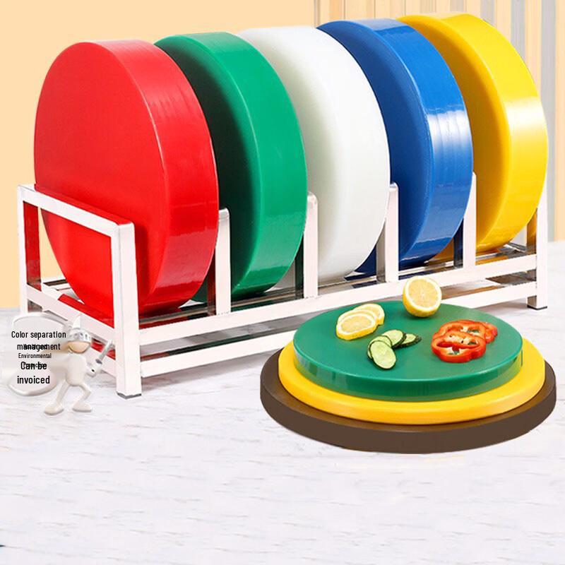 Le Yong Tu Antibacterial PE Round Chopping Board