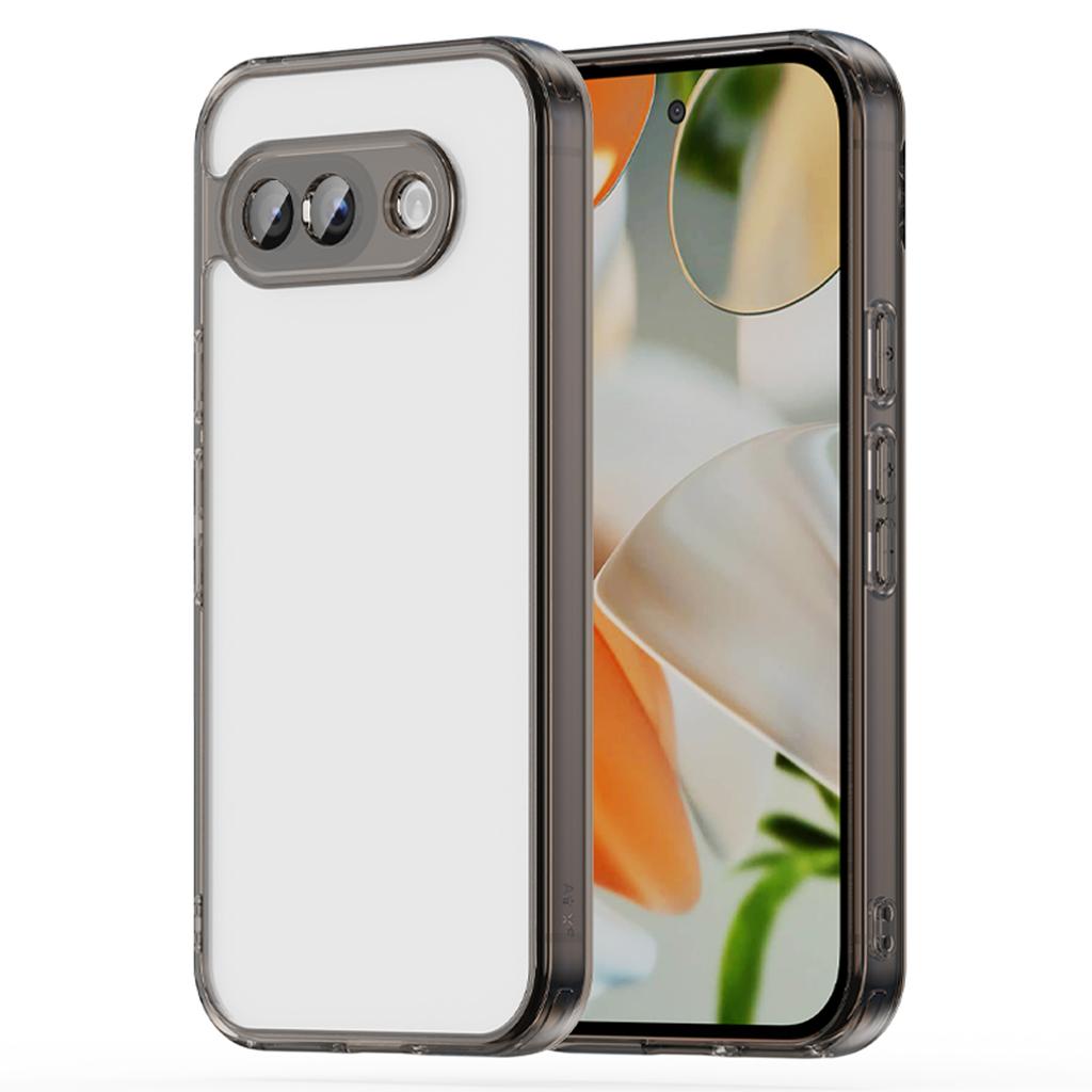 For Google Pixel 9a Case TPU+Acrylic Phone Back Cover Anti Yellowing