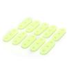 10Pcs Green Outdoor Luminous Rope Buckle Tent Wrench Buckle Safety Alert Buckle