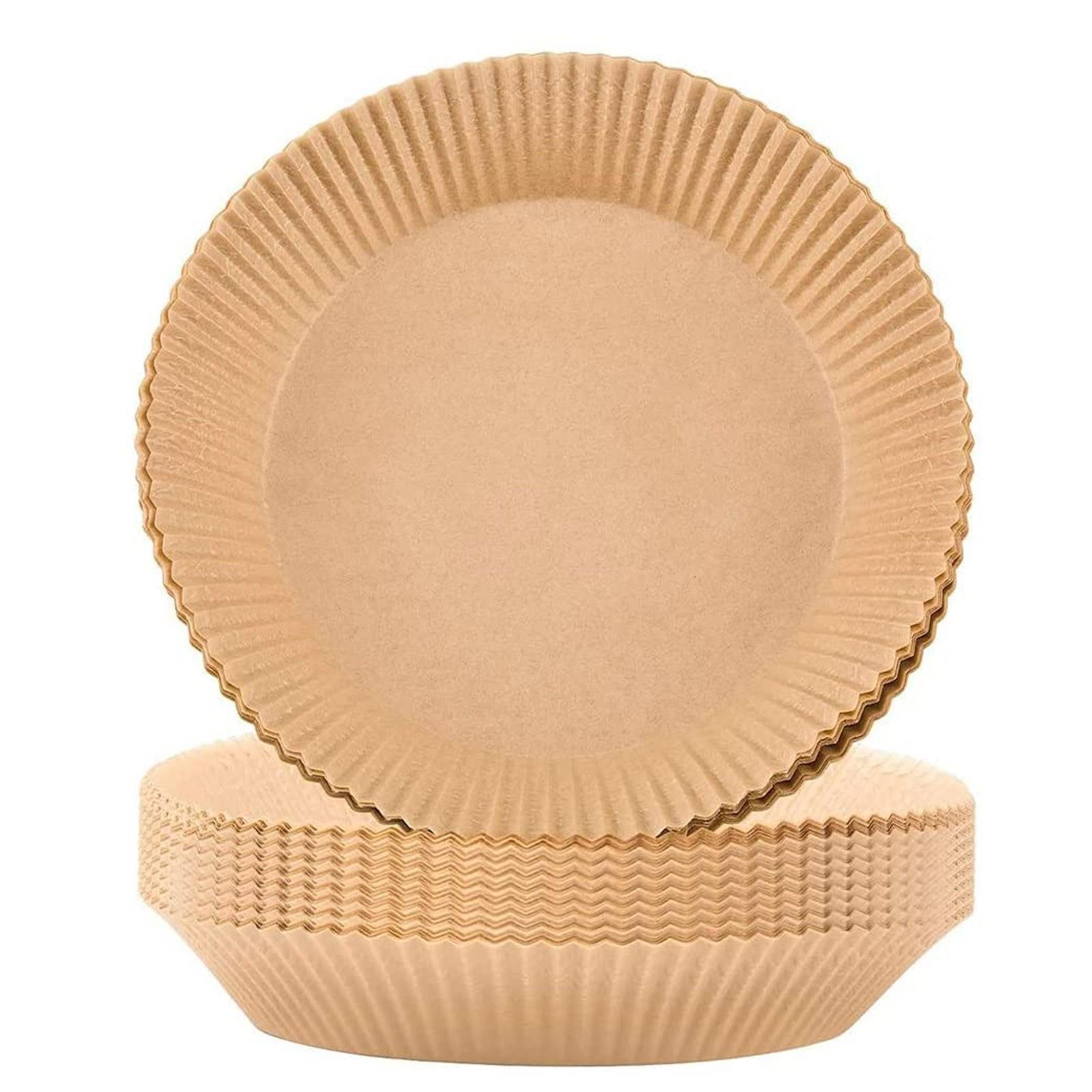 

100 ШТ Бумага для фритюрницы Бумага для выпечки продуктов Высокотемпературная фритюрница One Size