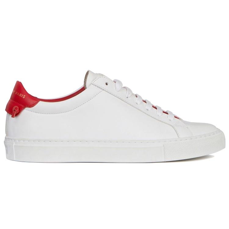 GIVENCHY Leather Casual Low top Stylish Skateboarding Shoes Women's White BE0003E0DC-112