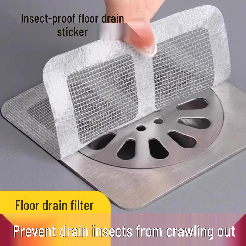 Disposable Floor Drain Hair & Insect Proof Filter Mesh