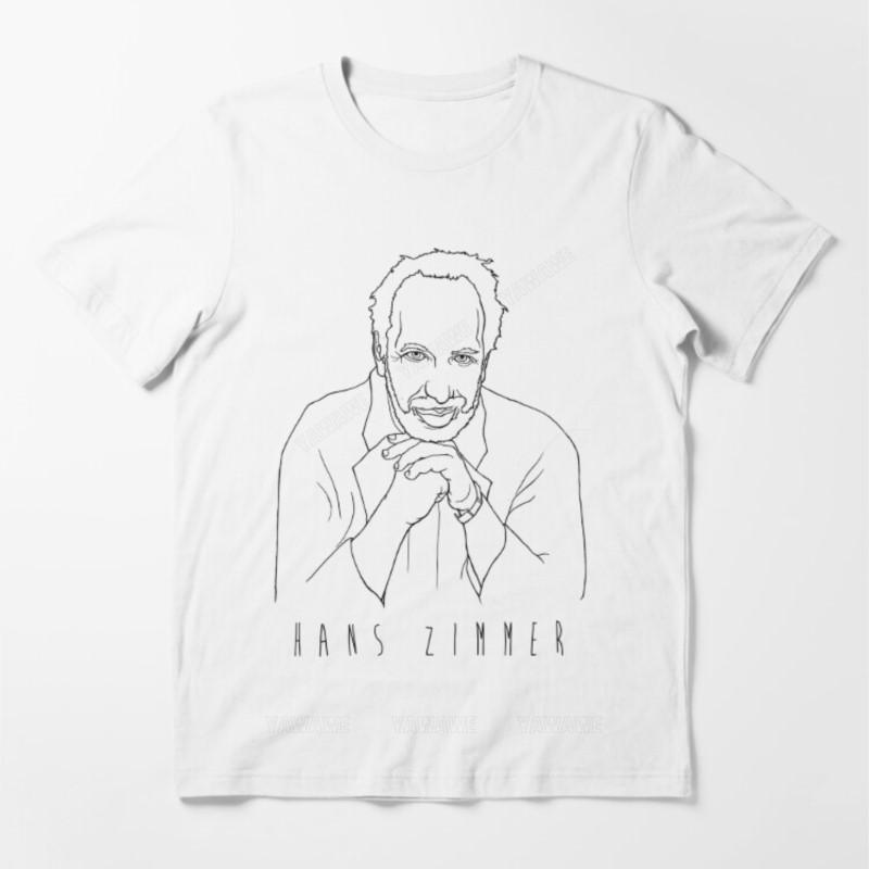 

Adult tee tops teenager cotton tee shirt The Hans ZimmerEssential T Shirt fashion print tshirts male casual style teeshirt 4XL