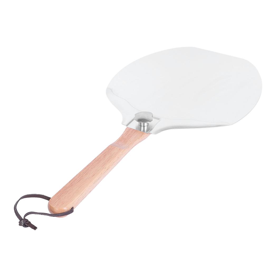 Pizza Peel Stainless Steel with Folding Wooden Handle Pizza Oven Accessories Stainless Steel Pizza