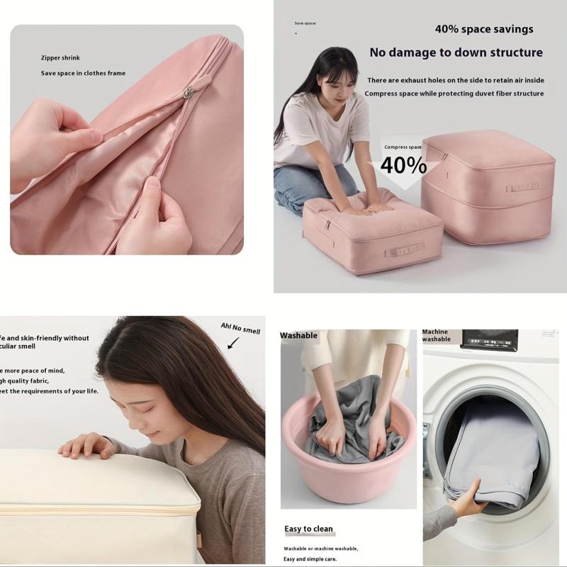 Feuchtigkeitsbeständige, verdickte Stepptasche mit großem Fassungsvermögen für den Haushalt, Sortiertasche für Kleidung, Gepäck, Umzugs- und Packtasche