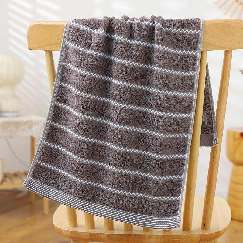 Embroidered Pure Cotton Face Towel – Thick, Absorbent, Gift-Ready