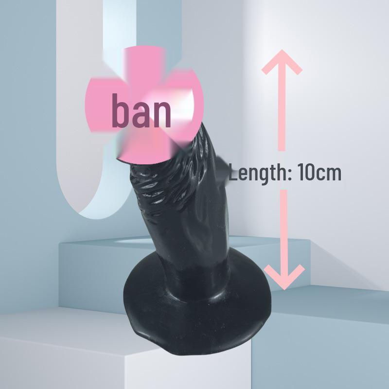 Silicone Anal Plug Small Penis Toy for Men & Women